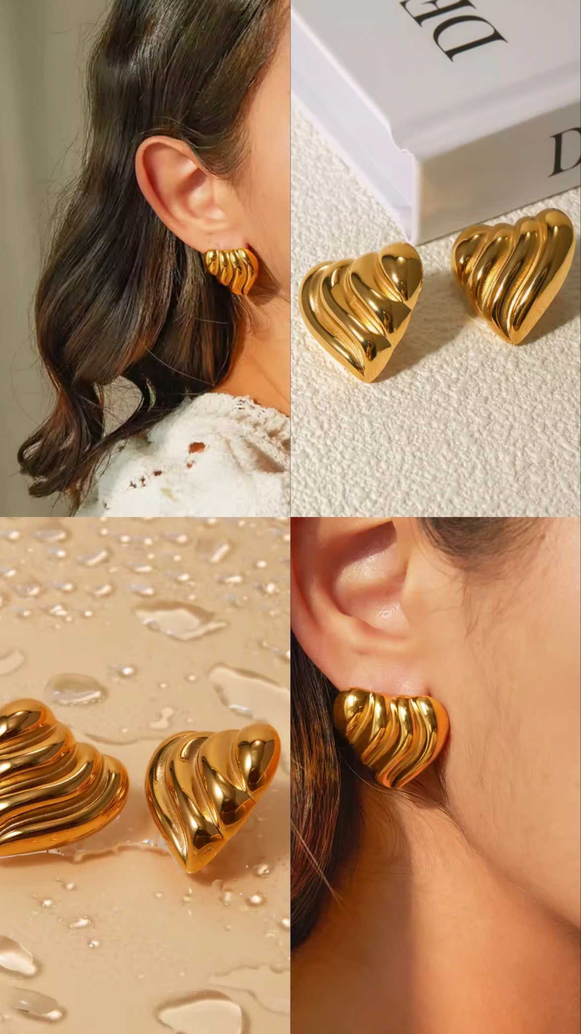 wave earrings