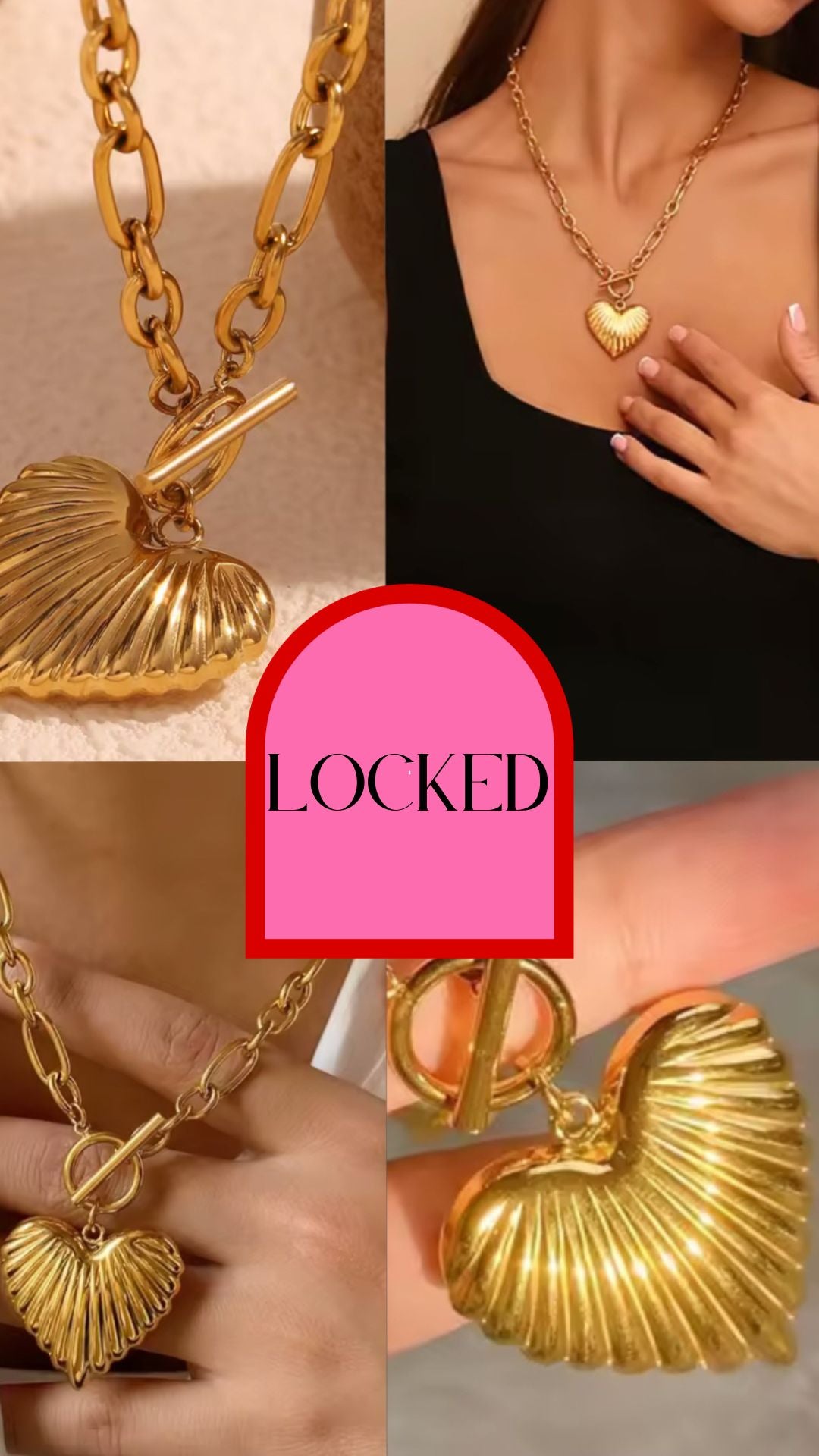 locked necklace