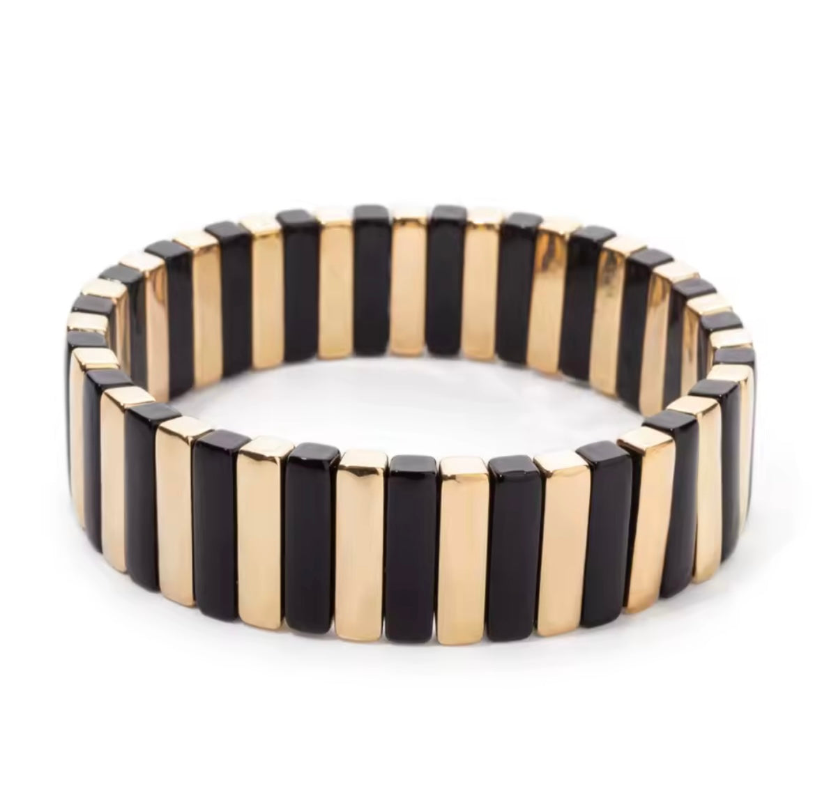 clay stackable bracelets
