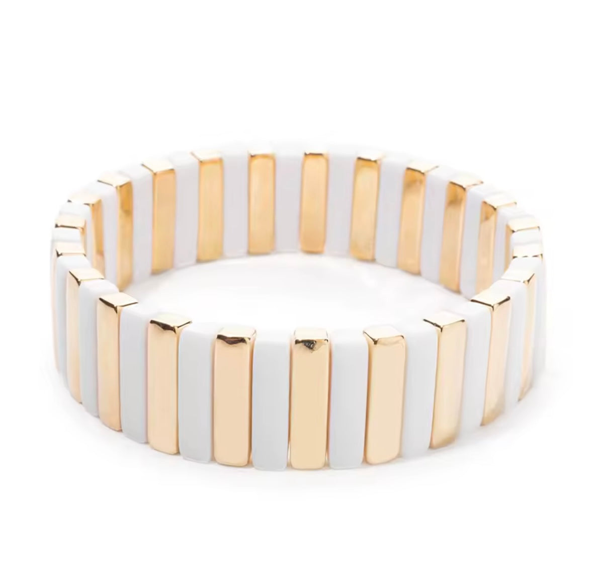 clay stackable bracelets
