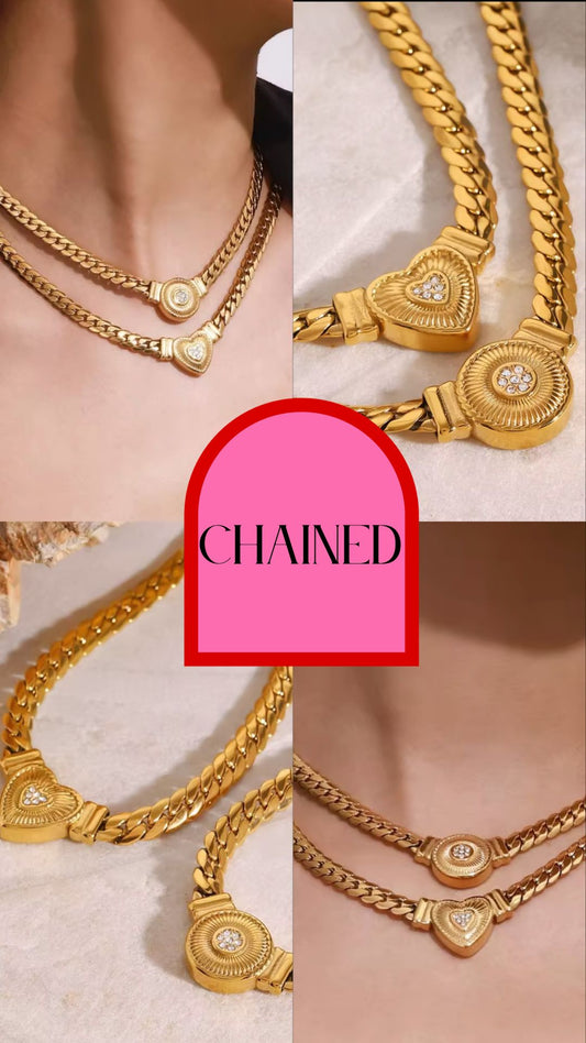 chained necklace