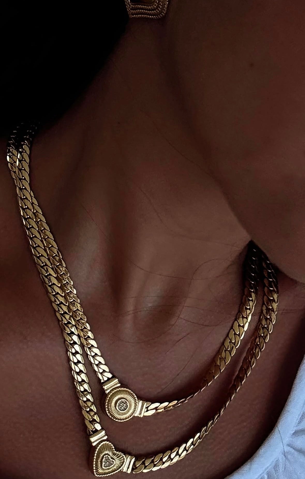 chained necklace