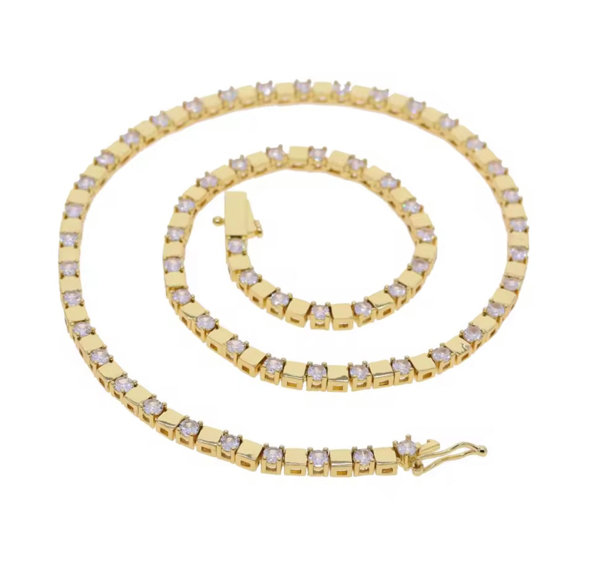 cubed necklace