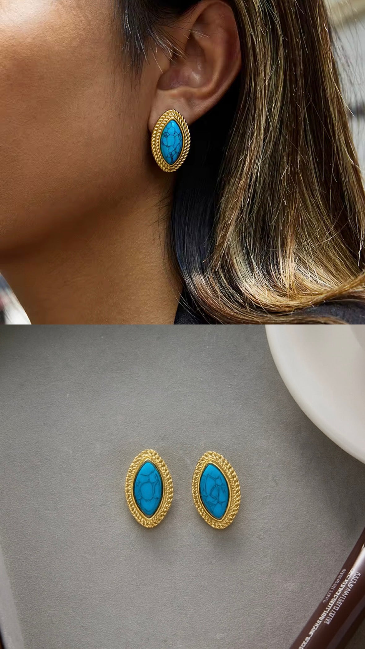 azteca earrings